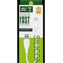 Кабель  Super Fast charging   USB-A USB-C 1,5метр Білий CB11