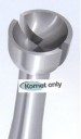 Бор чашка с прорезью Komet №256А (0,9 мм)