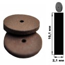  RF072 Силиконовая EVE (16*2 мм) (цена за 1 штуку )   Диск красный.  Для обработки  металлов .
