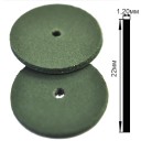  RF083 Силиконовая EVE (22*1 мм) (цена за 1 штуку )   Диск зеленый.  Для обработки  металлов .