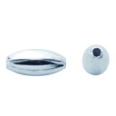 Оливы 5 *9*2 mm   гладкий серебро 925 проба 0,38 гр