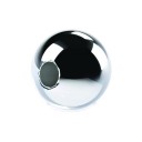 Шарик 8*1.8 mm   гладкий серебро 925 проба 0,9 гр 