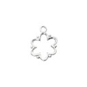 Подвеска 14 mm, серебро 925 пробы 