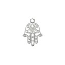 Подвеска 15*20, серебро 925 пробы  Рука Фатимы Хамса (амулет)